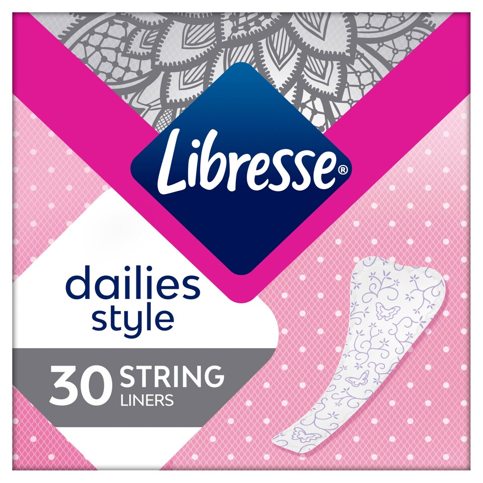 Libresse Dailies Style String tisztasági betét, tanga fehérneműhöz 30 db