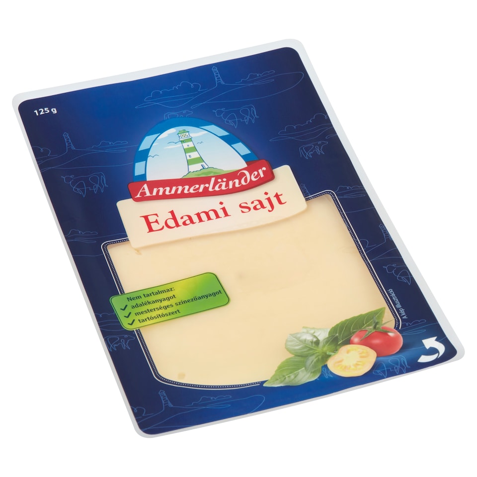 image 1 of Ammerländer Edam Cheese Slices 125 g
