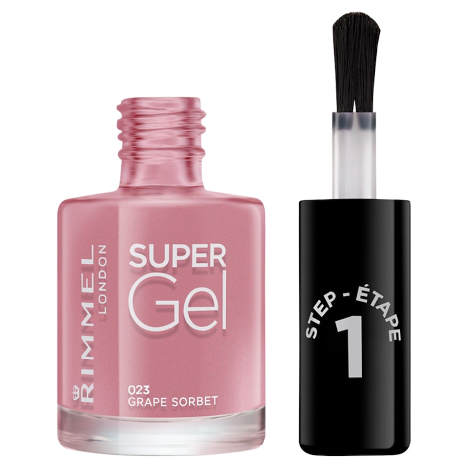 image 1 of Rimmel Super Gel Nailpolish Grape Sorbet 12Ml