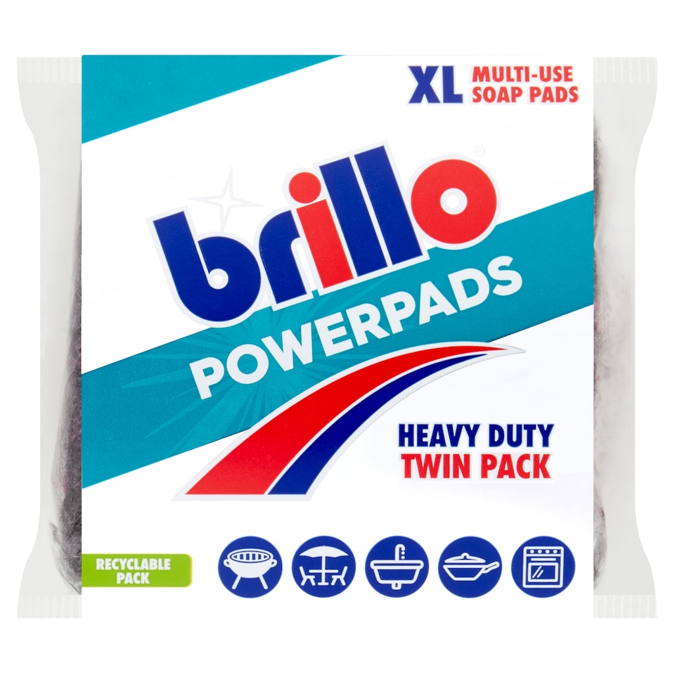 Brillo Powerpad 2 Pack