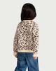 image 3 of F&F Girls Animal Print Cardigan in Multi Brown