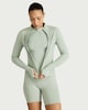 image 2 of F&F Active EVERYHOUR Zip Up Jacket in Teal