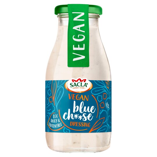 Sacla Vegan Blue Cheese Salad Dressing 230Ml Tesco Groceries