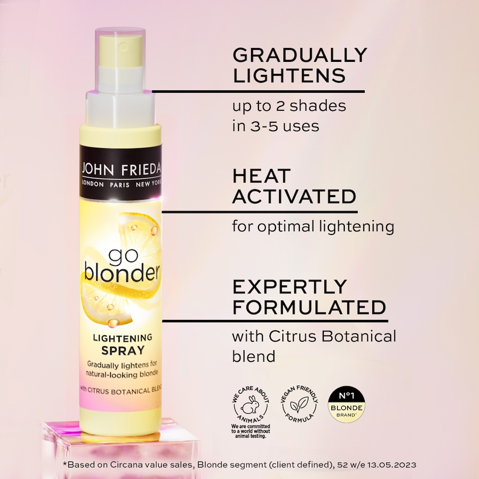 image 1 of John Frieda Go Blonder Lightening Spray 100Ml