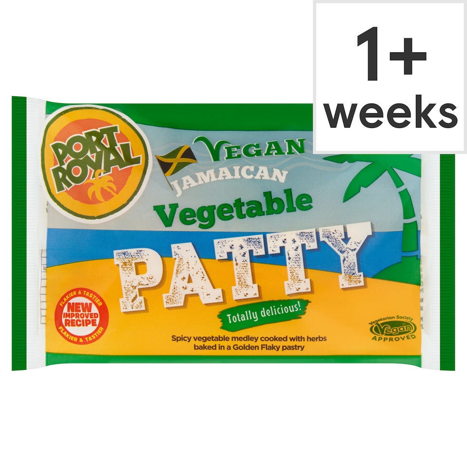 Port Royal Jamaican Vegetable Patty 140g