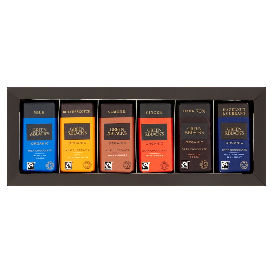 image 1 of Green & Black's Organic Classic Collection Chocolate Gift 180g