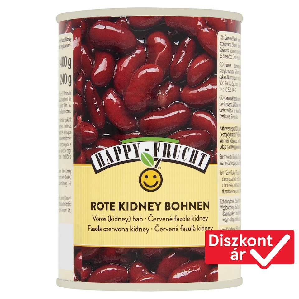 Happy Frucht Red Kidney Beans 400 g