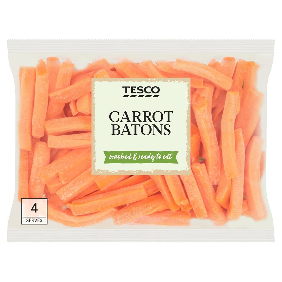 Tesco Carrot Batons 400G Batons 400G