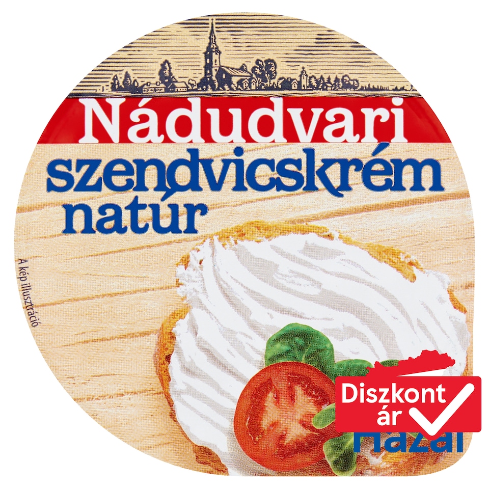 Nádudvari natúr szendvicskrém 125 g  1. kép