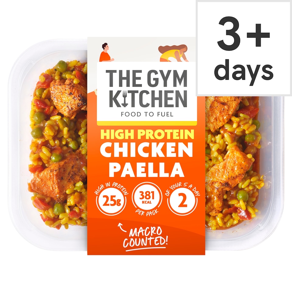 image 1 of The Gym Kitchen Chicken Paella 400G