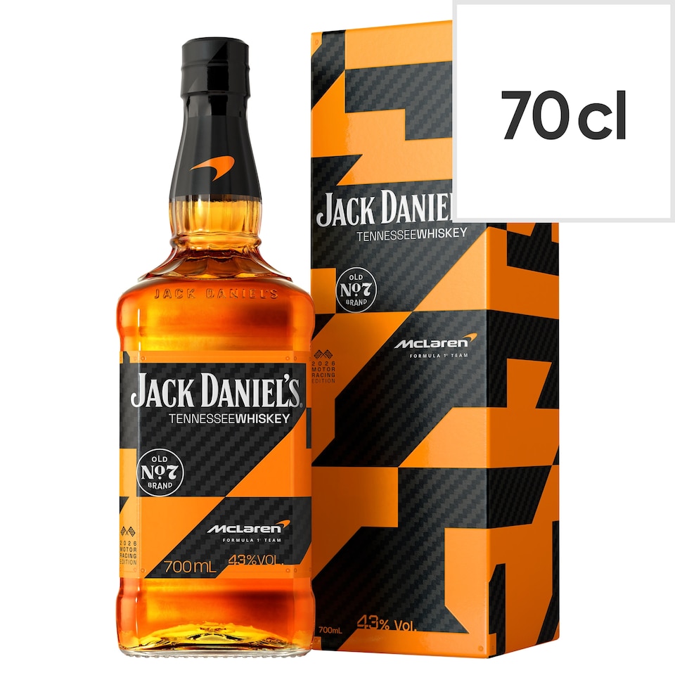 image 1 of Jack Daniels Old No7 Brand McLaren Tennessee Whiskey 700ml