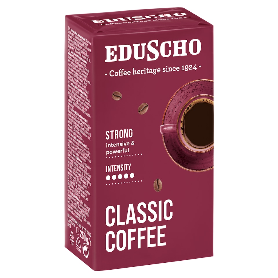 Eduscho Classic Strong őrölt, pörkölt kávé 250 g 1. kép