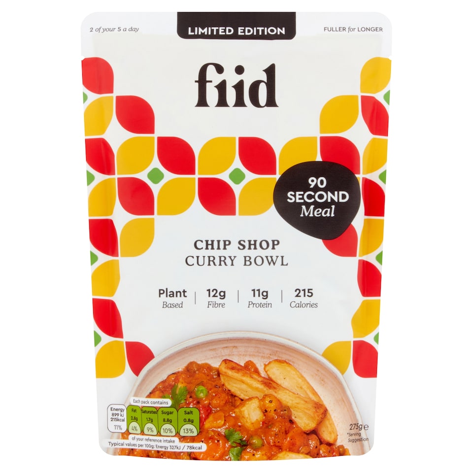 Fiid Chip Shop Curry Bowl 275G