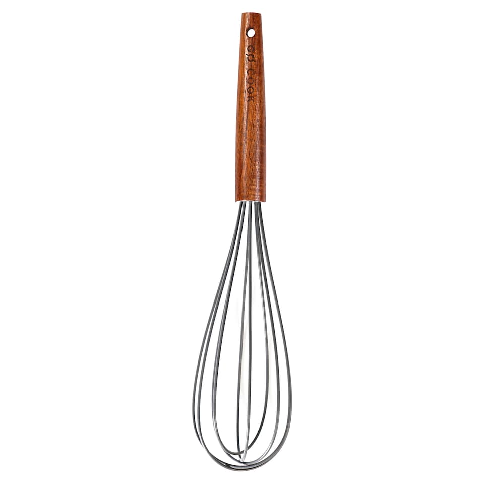 Go Cook Acacia Grey Silicone Whisk