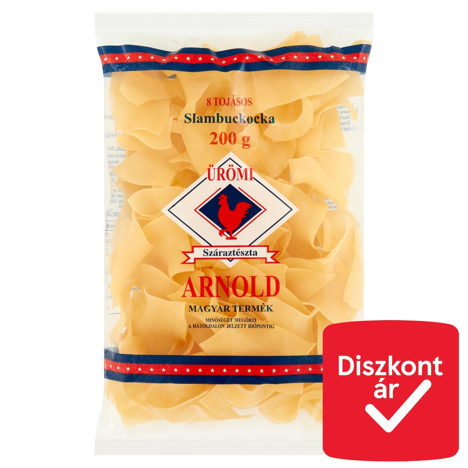 Ürömi Arnold 'Slambuc' Square Dry Pasta with 8 Eggs 200 g