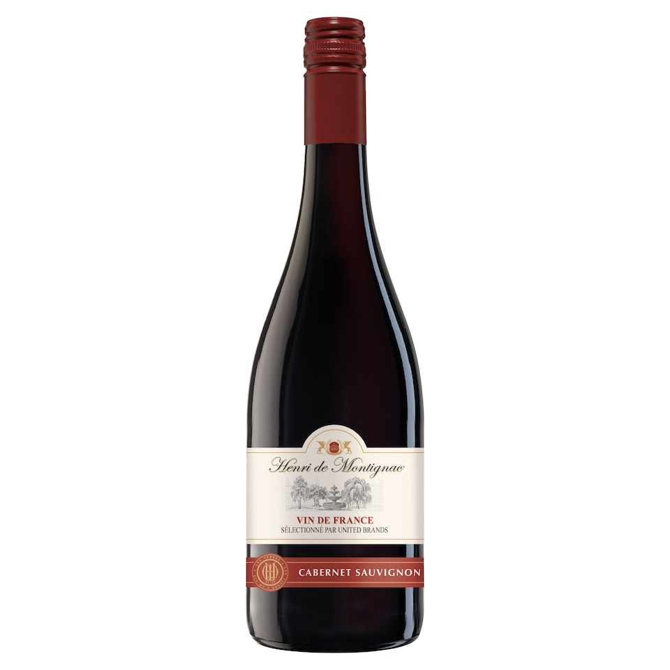 Henri de Montignac Cabernet Sauvignon červené víno suché 750 ml
