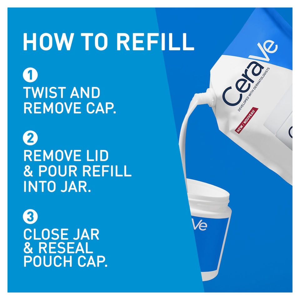 image 1 of CeraVe Moisturising Cream Refill 454g