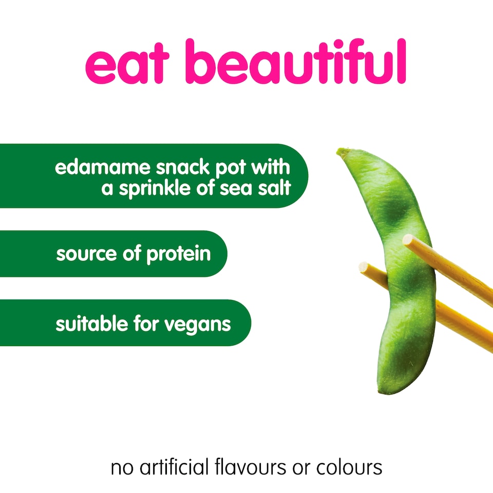 image 1 of Itsu Edamame Snack Pot 76g
