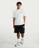 image 1 of F&F Cotton Rich Recreation Athl. Dept. Shorts in Black