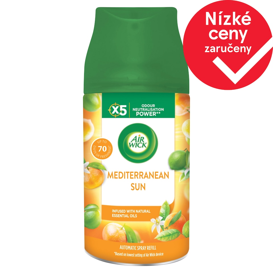 Air Wick Freshmatic Air Freshener Refill Mediterranean Sun 250ml
