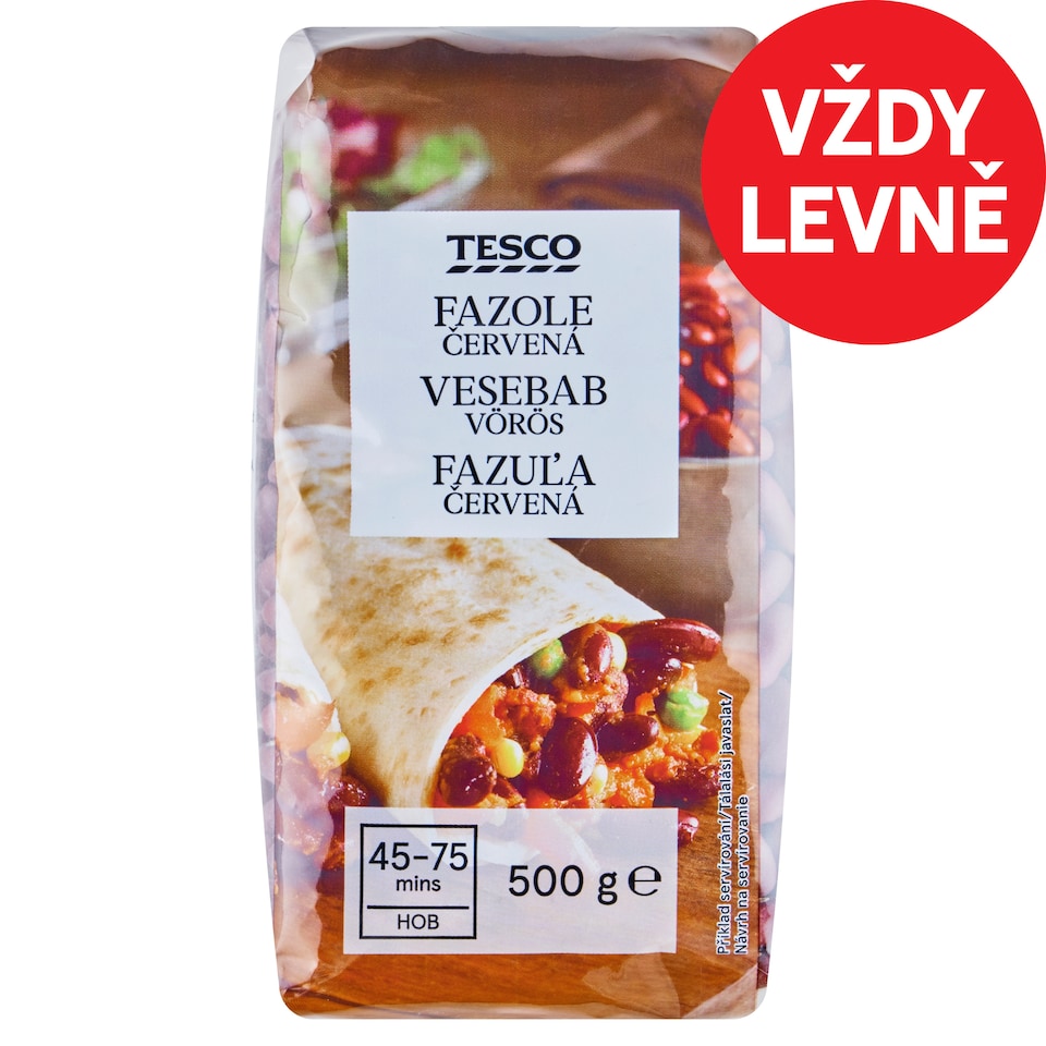 Tesco Fazole červená 500g