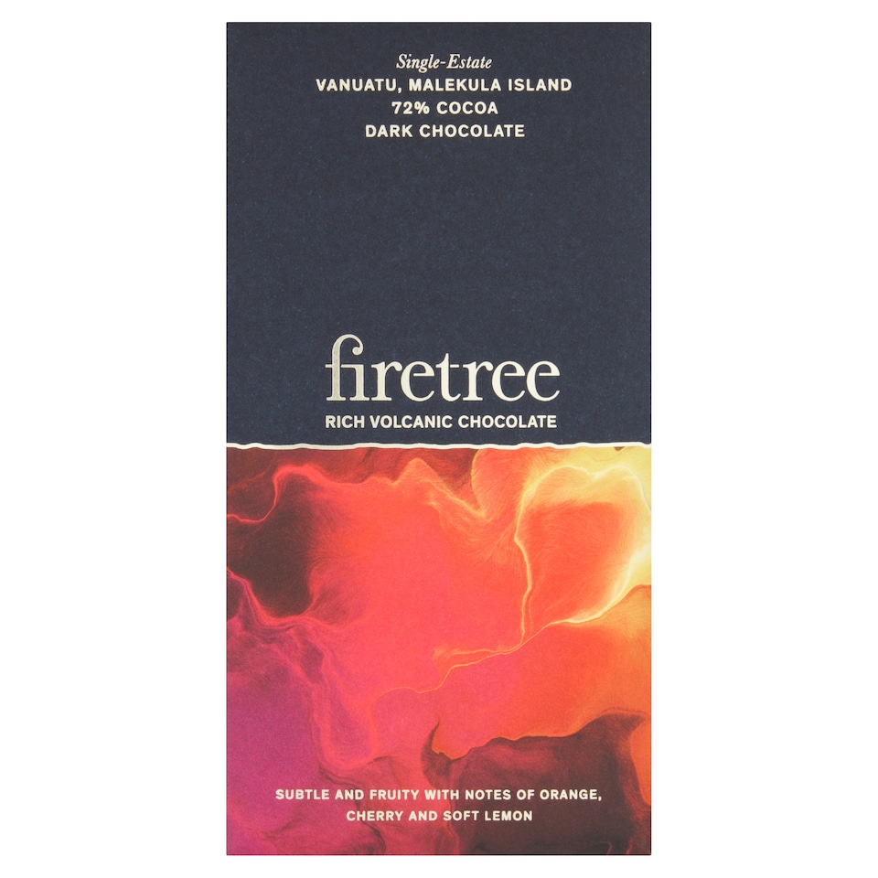 Firetree 72% Cocoa Dark Chocolate 70g