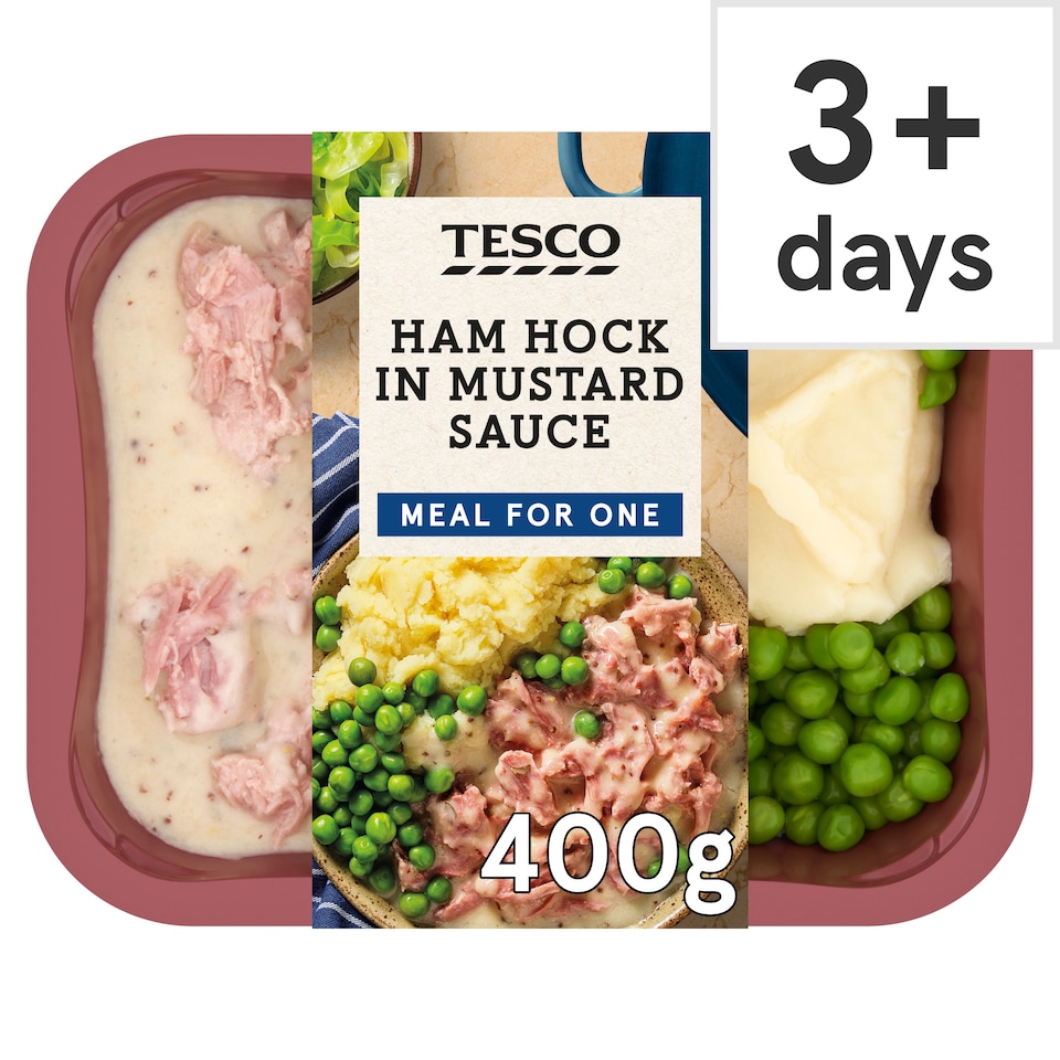 Tesco Ham Hock In Mustard Sauce 400G