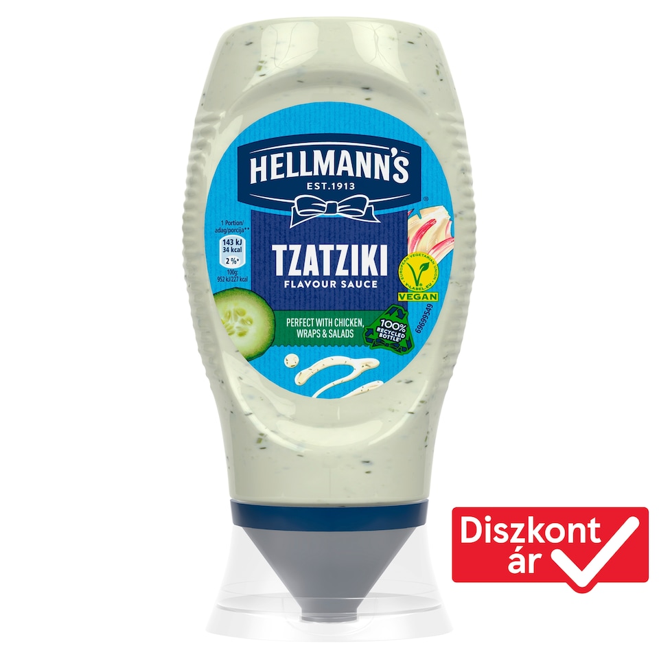 Hellmann's tzatziki-jellegű szósz 258 g
