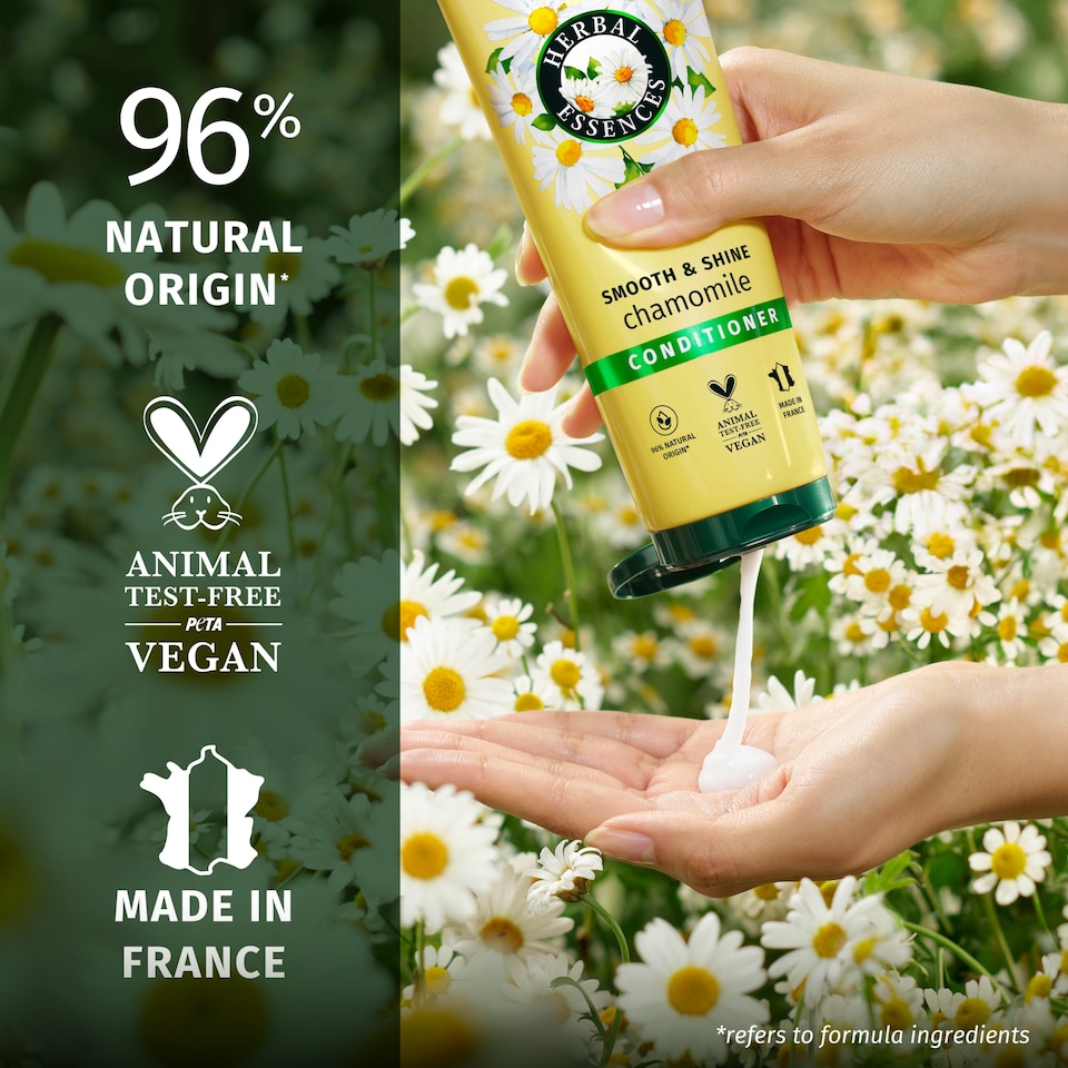 image 1 of Herbal Essences Smooth & Shine Chamomile Conditioner 250ML