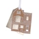 image 3 of Paperchase Christmas Roll Town Houses Tags