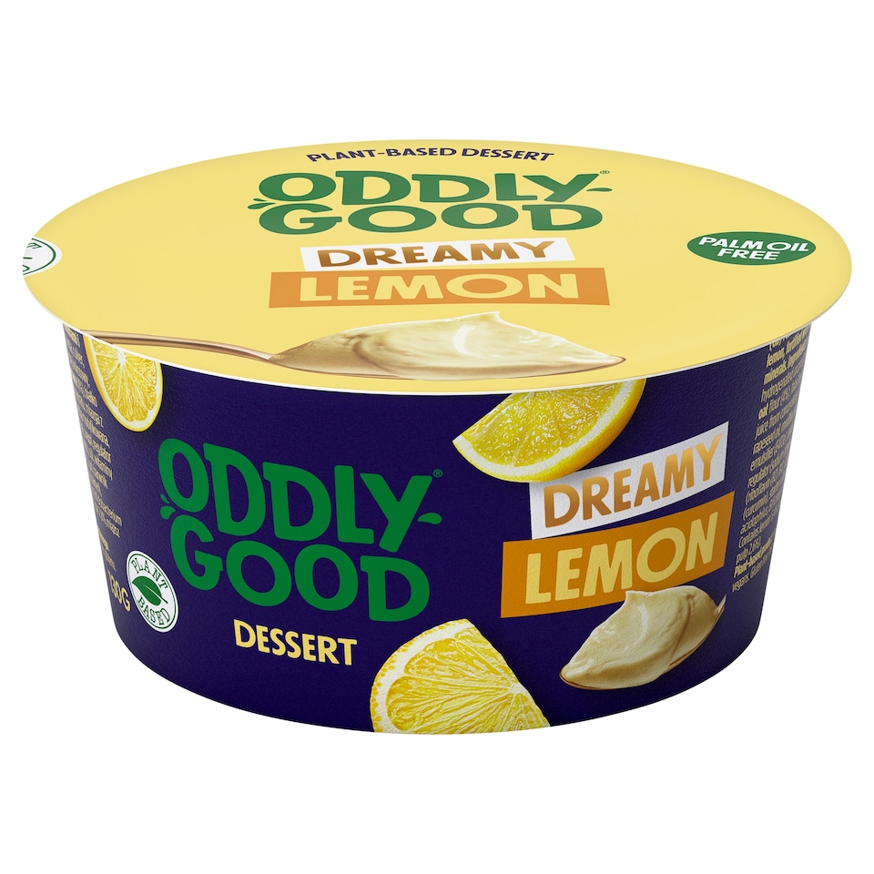 Oddly Good Plant-Based Dessert - Dreamy Lemon 130g