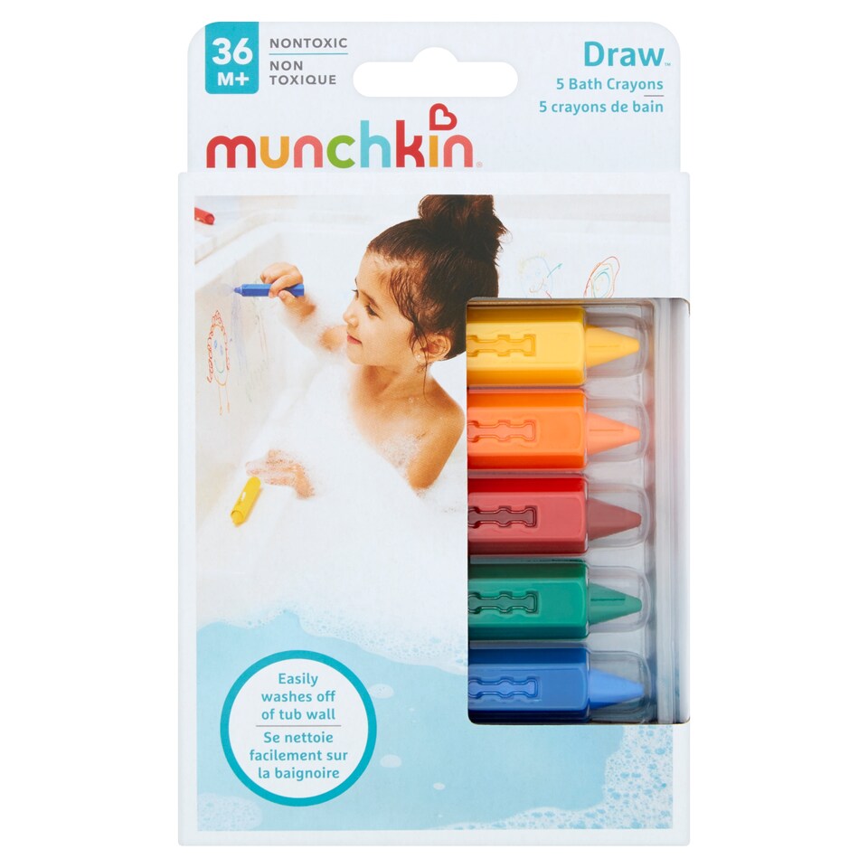 Munchkin Draw 5 Crayons. 