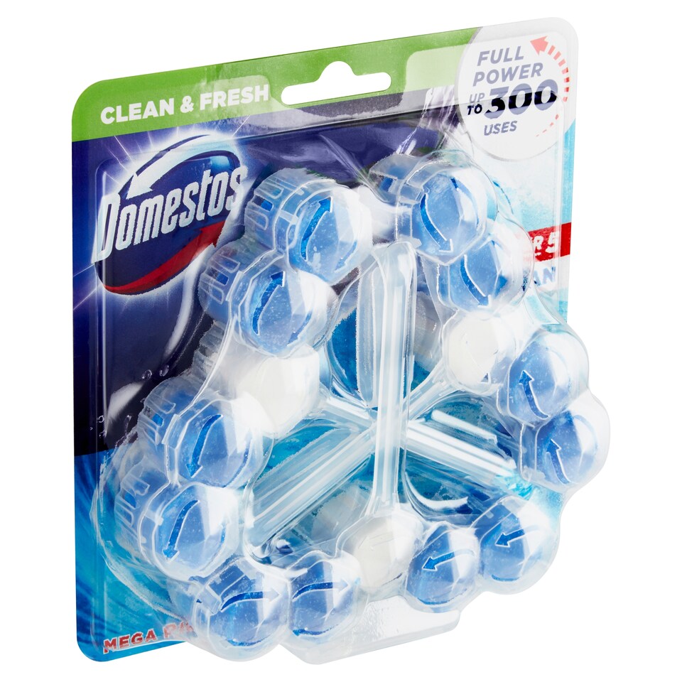 Domestos Power 5 Ocean tuhý WC blok 3 x 55g