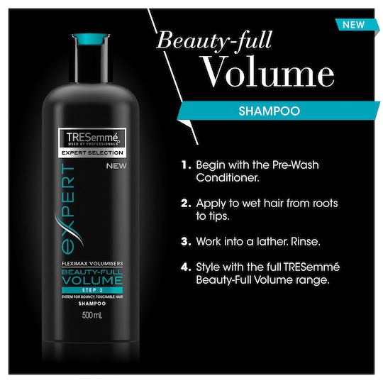 Tresemme Beauty-Full Volume Shampoo 500Ml - Tesco Groceries