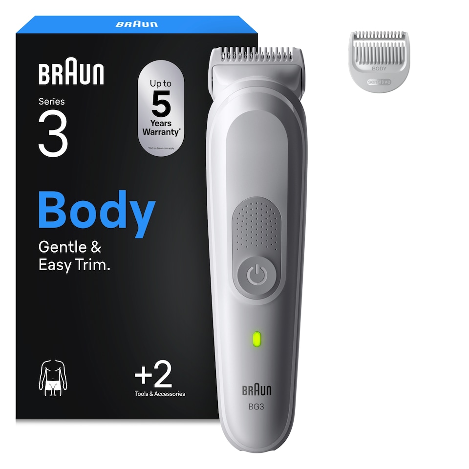 image 1 of Braun Body Groomer Series 3