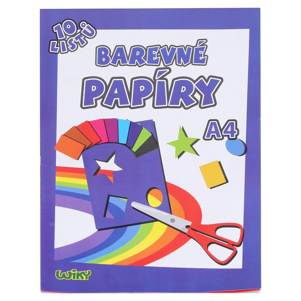 Wiky Farebné papiere A4 10 strán