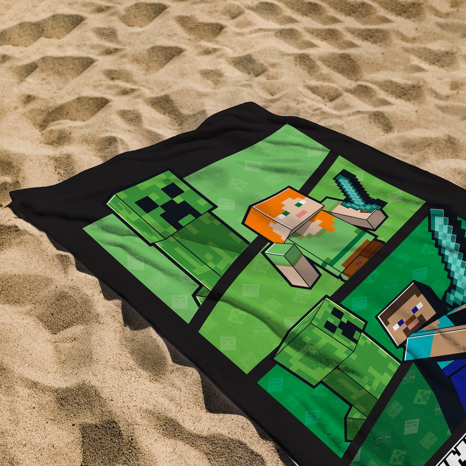 image 1 of Minecraft Towel
