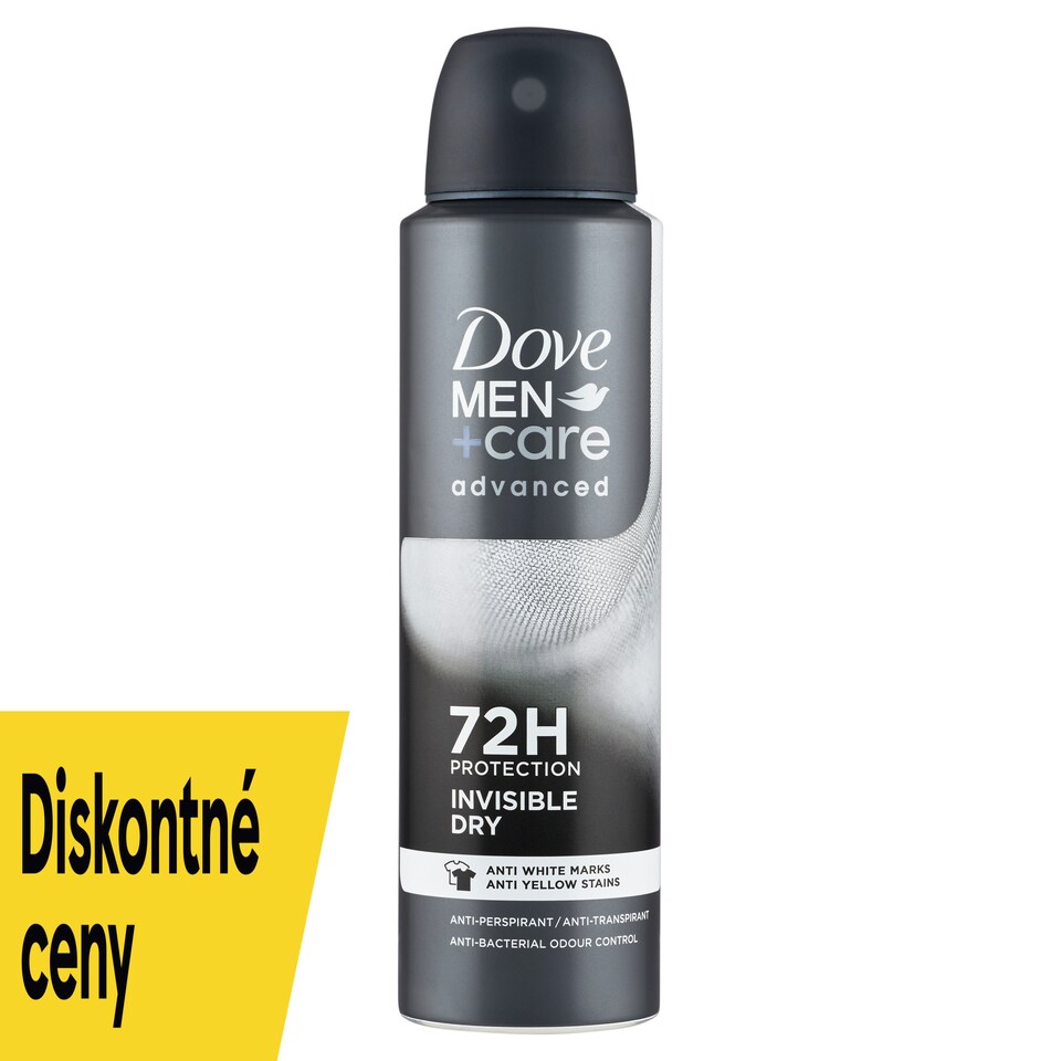 image 1 of Dove Men+Care Advanced Invisible Dry Antiperspirant Spray 150 ml
