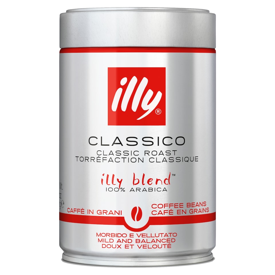 image 1 of Illy Classico Coffee Beans - Classic Roast 250g