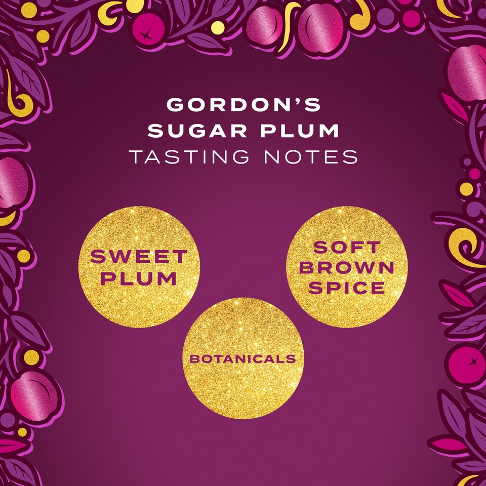 image 1 of Gordon's Limited Edition Sugar Plum Gin Liqueur 70cl