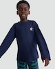 image 3 of F&F Boys Santa Top and Check Woven Trousers Pyjamas in Multi