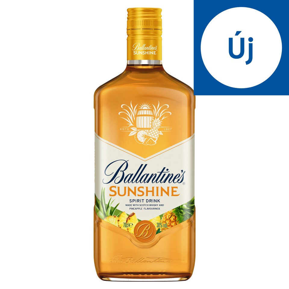 Ballantine's Sunshine ananász ízesítésű skót whisky-ből készült szeszesital 30% 0,7 l