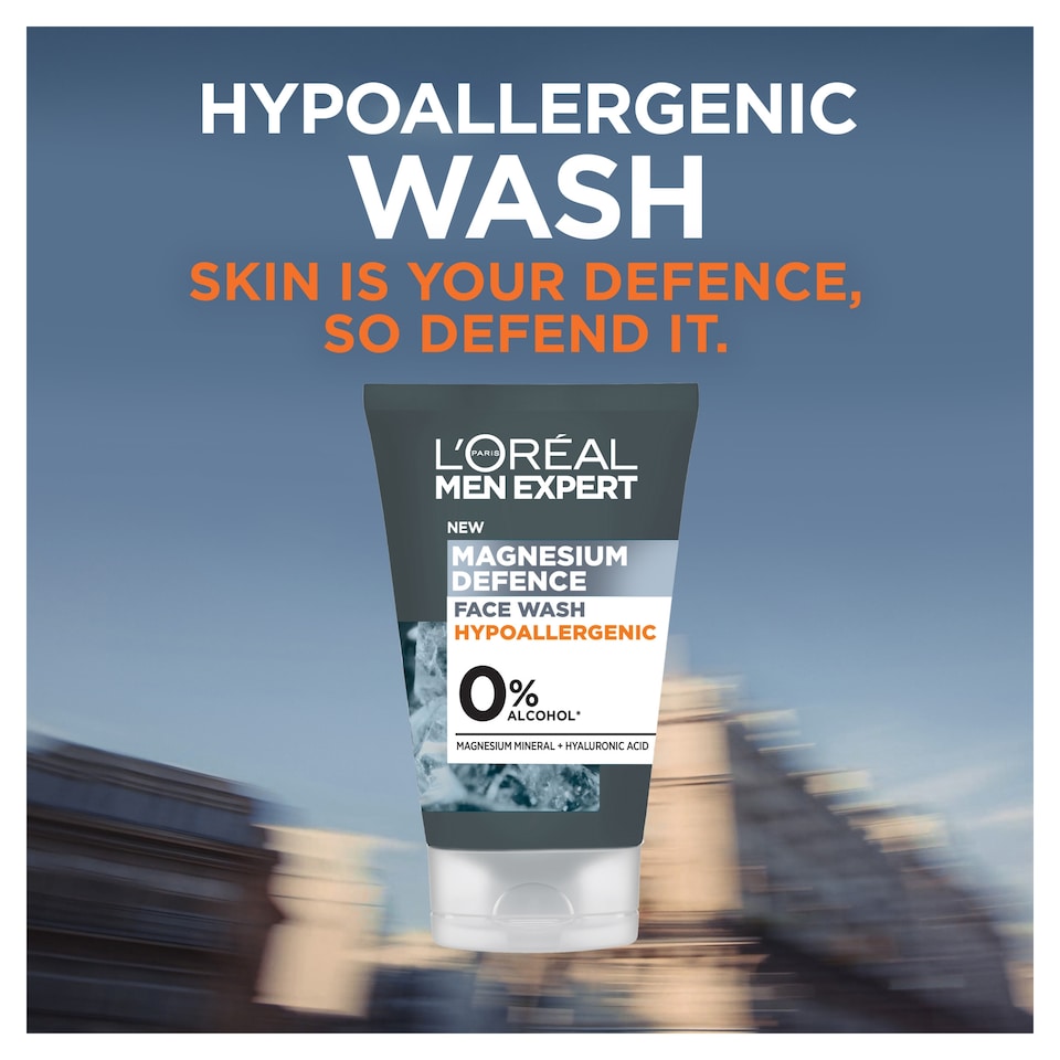 image 1 of L'Oreal Men Expert Magnesium Hypoallergenic Face Wash 100Ml