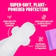 image 3 of Flo Bamboo Extra Long Period Pads with Wings (10 Pads)