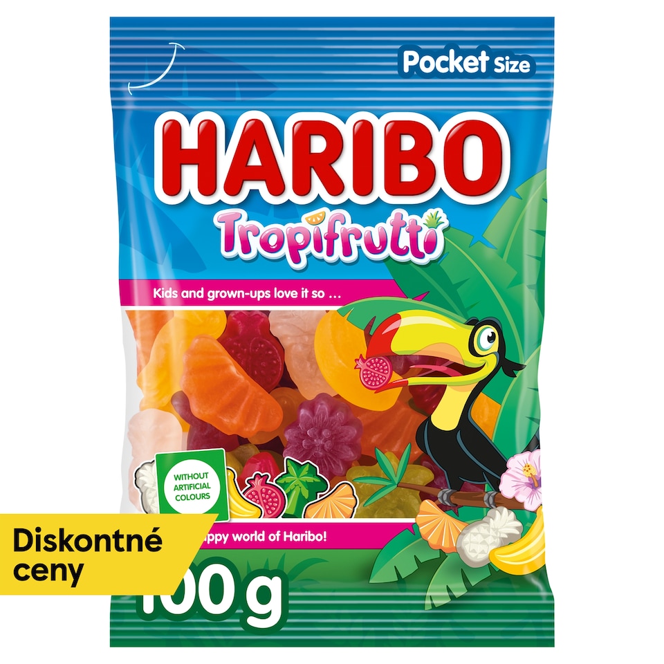 Haribo Tropifrutti Jelly with Fruit Flavors 100 g