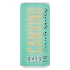 Canvino Bianco Semi Sparkling Italian Wine 200Ml