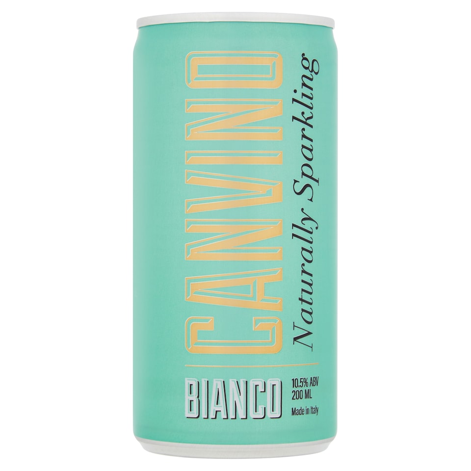 image 1 of Canvino Bianco Semi Sparkling Italian Wine 200Ml