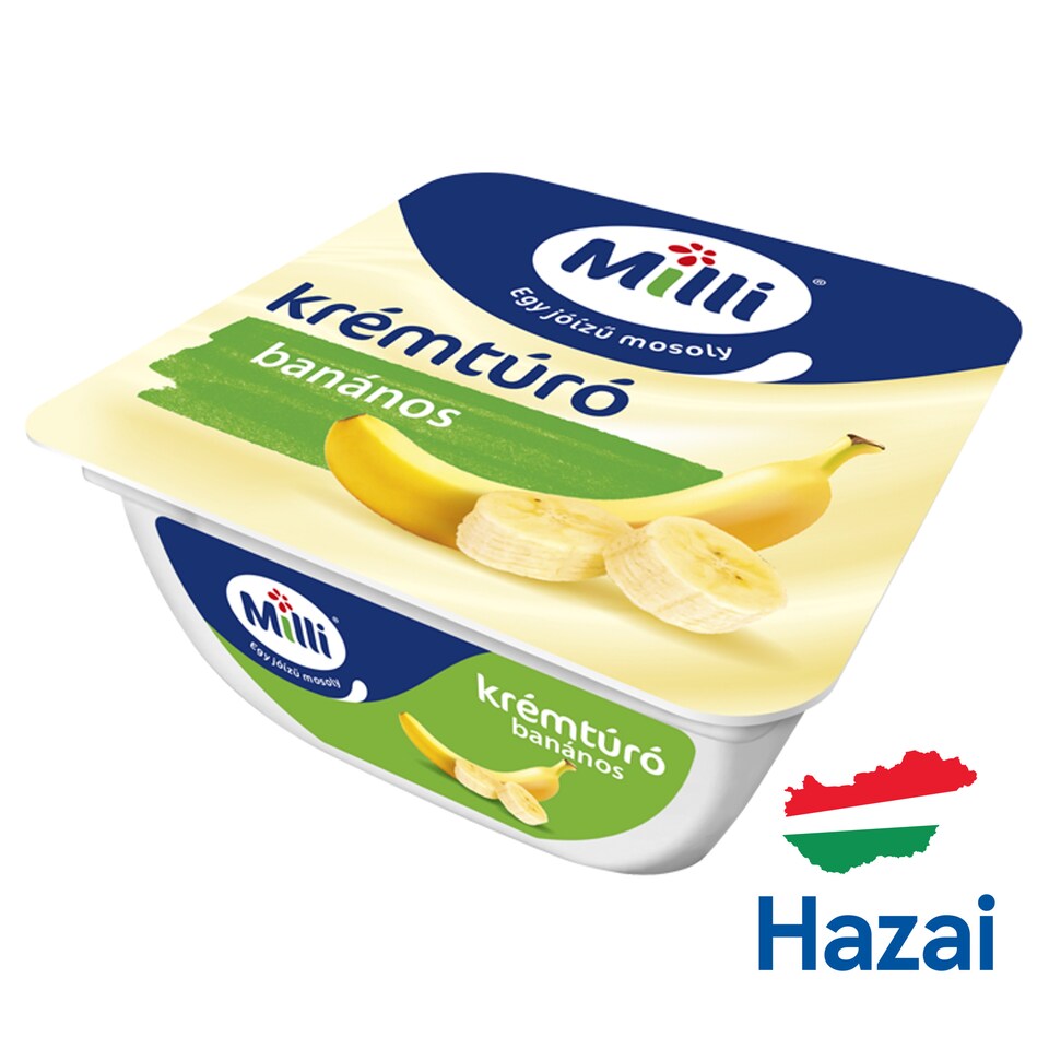 Milli banános krémtúró 90 g