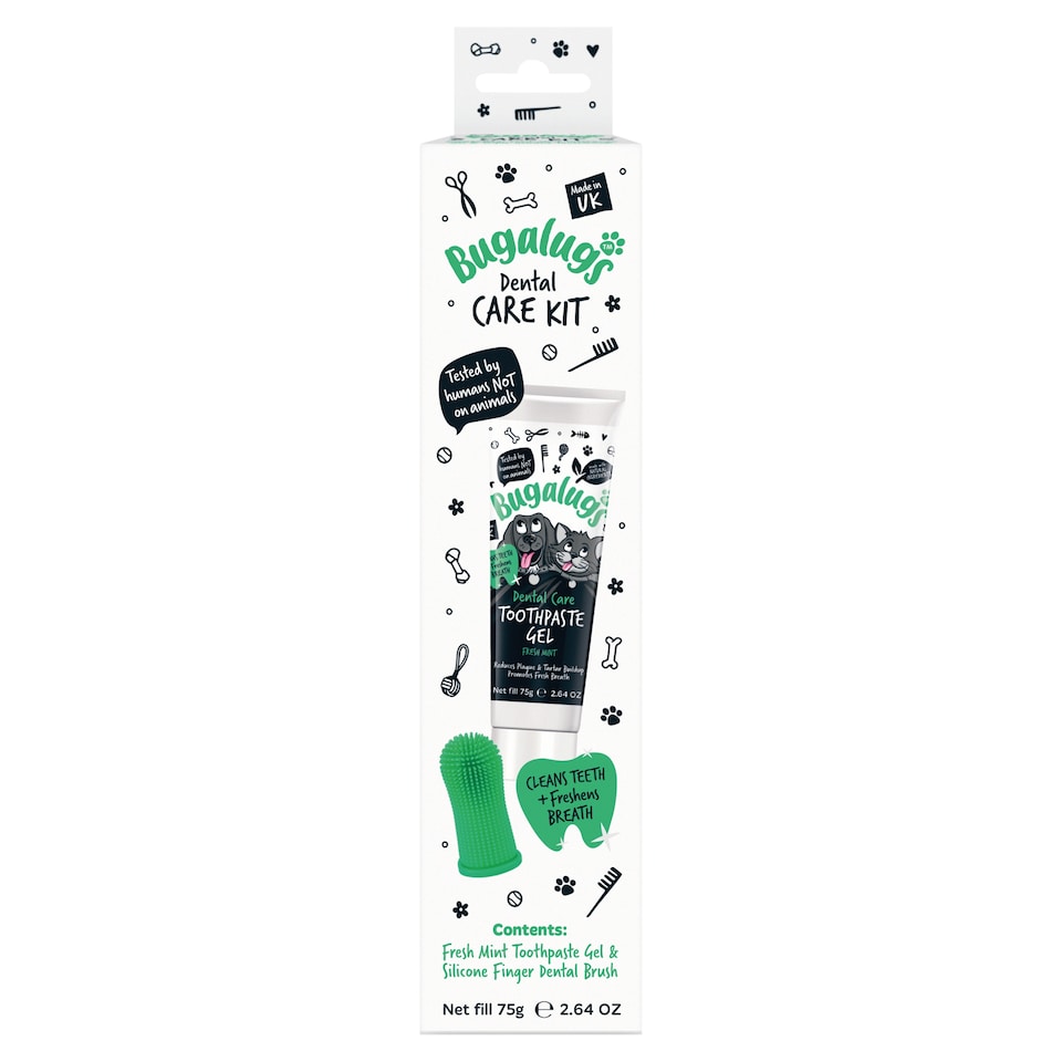 Bugalugs Cat & Dog Dental Care Kit