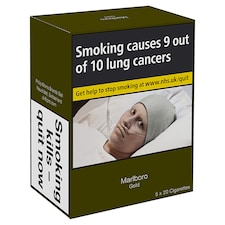 Marlboro Gold Cigarettes 5 x 20 Pack